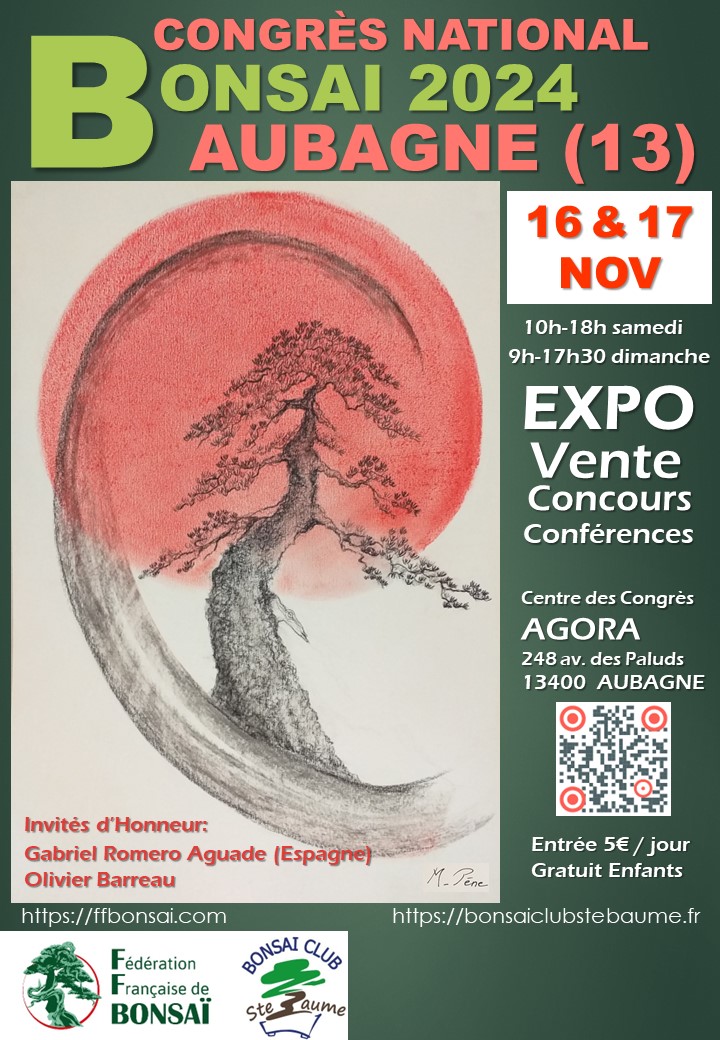Congresso annuale della Federazione Francese Bonsai in Provenza